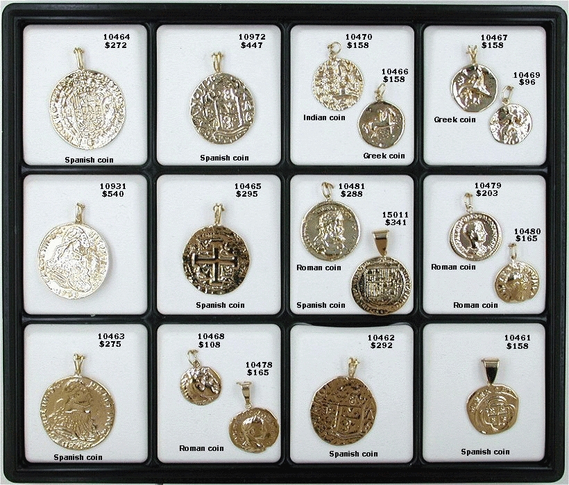 Treasure Coin Mounting Styles