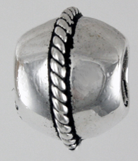 16940-Twisted Wire Bead - Sterling - Spacer