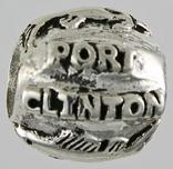 13329-Port Clinton Story Bead - Walleye and Sailboat