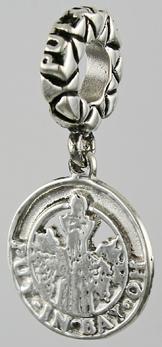 19264-Put In Bay Rondelle with Perry Memorial Dangle