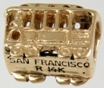 13461A-Holoow 14K Cable Car Bead
