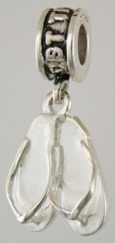 19323-St. Thomas Rondelle with Sandals Dangle