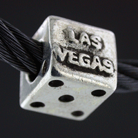 13360-Las Vegas Dice Bead