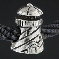 16976-Ligthouse Bead (modeled after Hatteras Light)