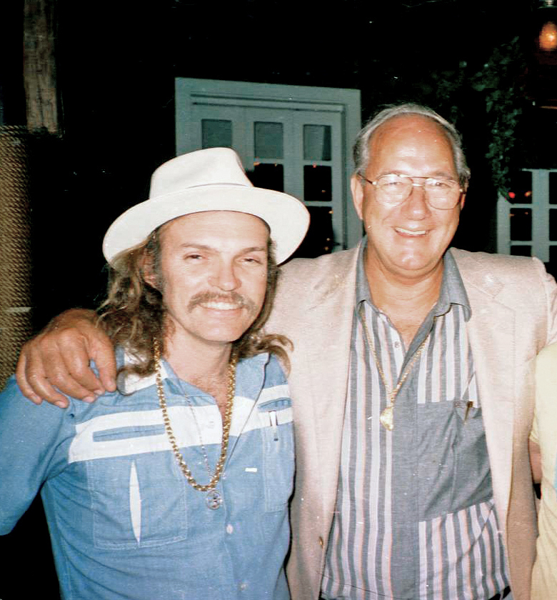 Bernard & Mel ~ Best Friends Bar, Key West, c1992