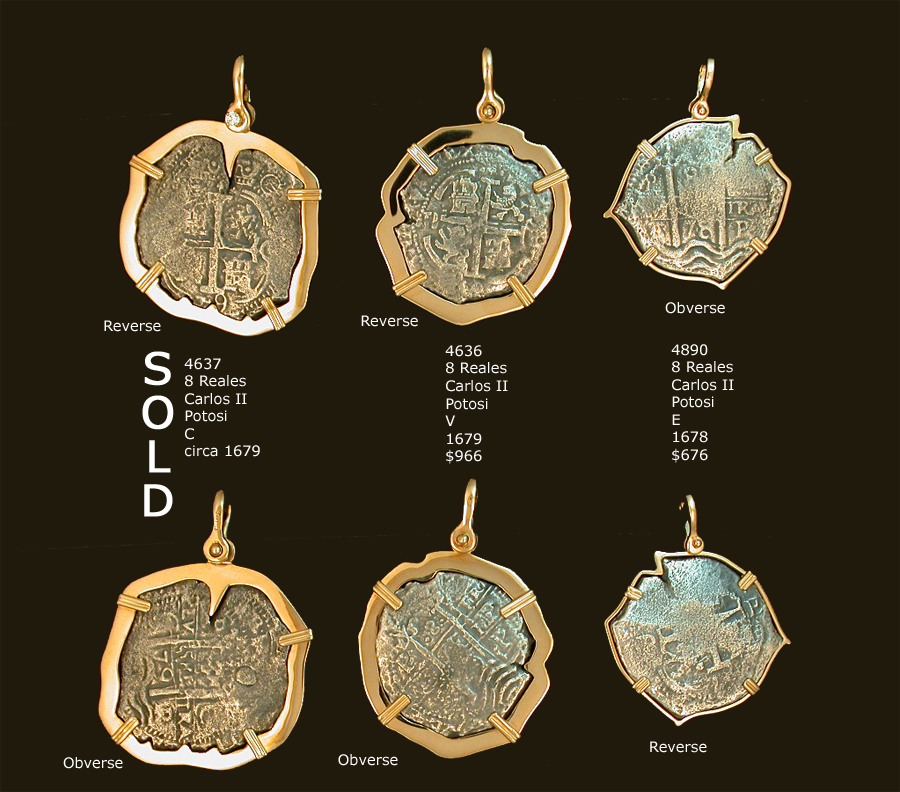 Santa Maria de la Consolacin, 1681 - Authentic Consolacin Treasure Coins-Eight Reales