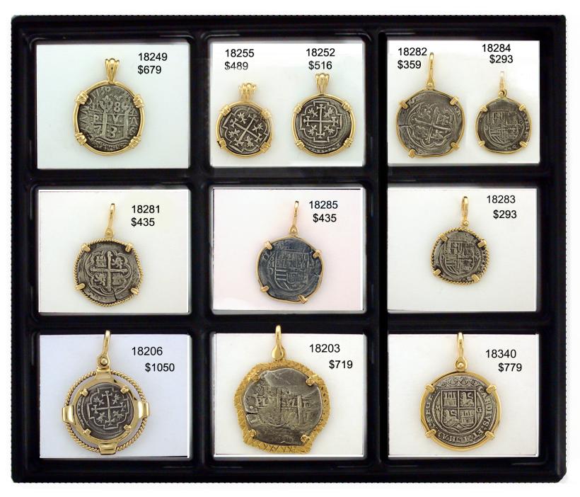 Replica Treasure Coins Cast in 100% Atocha Silver