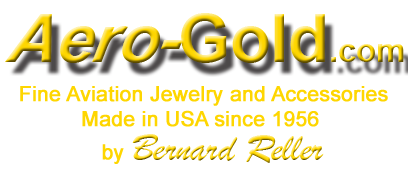 Aero--Gold, Fine, Aviation Jewelry by Bernard Reller
