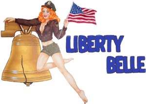 Liberty Belle Nose Art